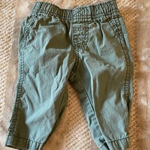 Army green baby pants (3 for $15)